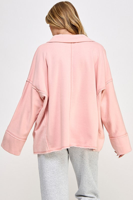 Dames Pullover V-Hals Dolman Mouwen Zacht Ademend Materiaal 2