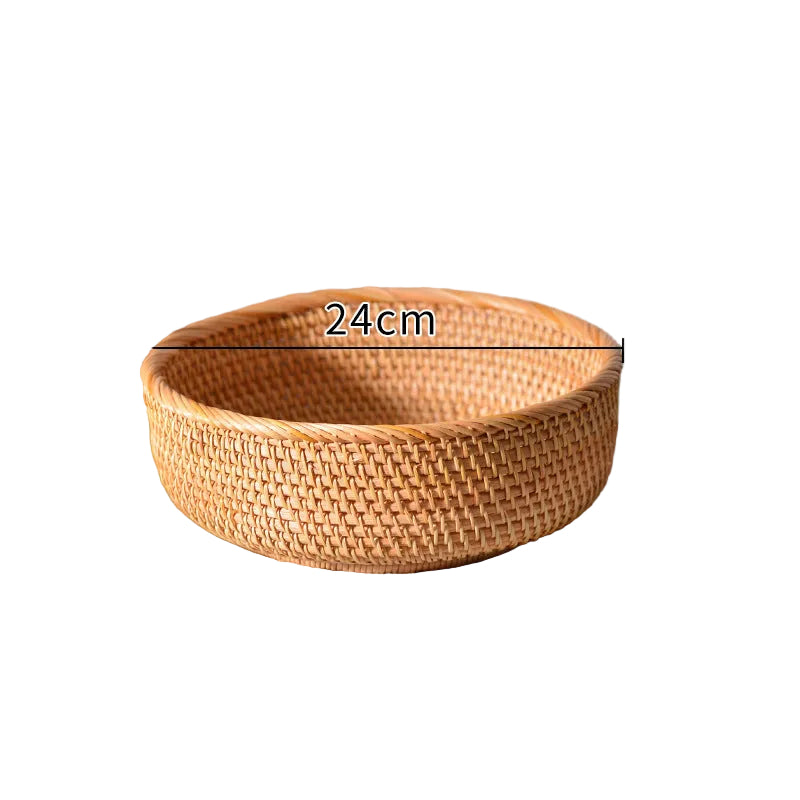 Dames Ronde Decoratieve Mand Handgeweven Design 0