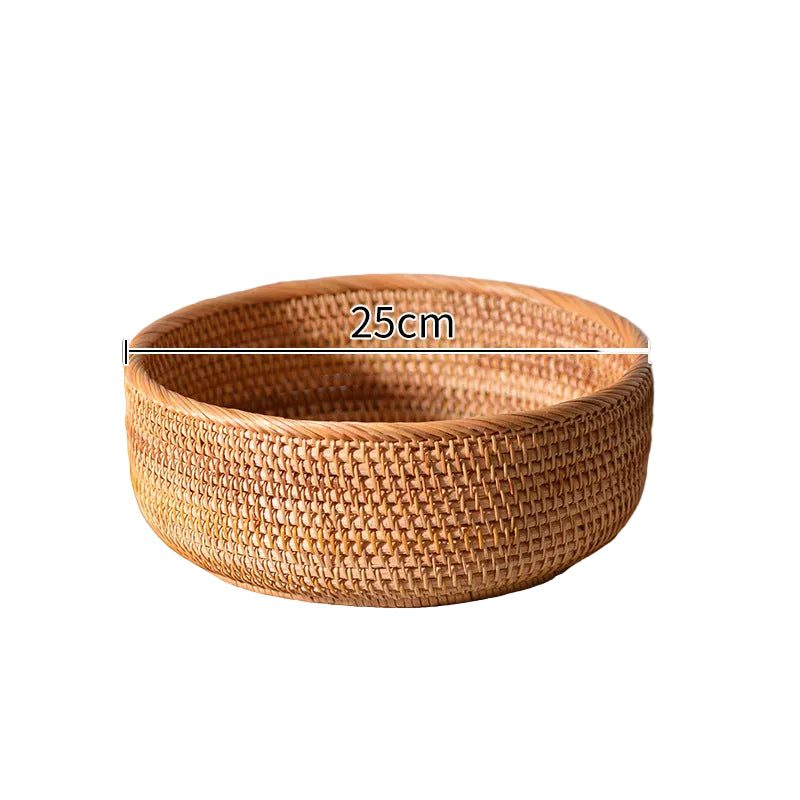 Dames Ronde Decoratieve Mand Handgeweven Design 7