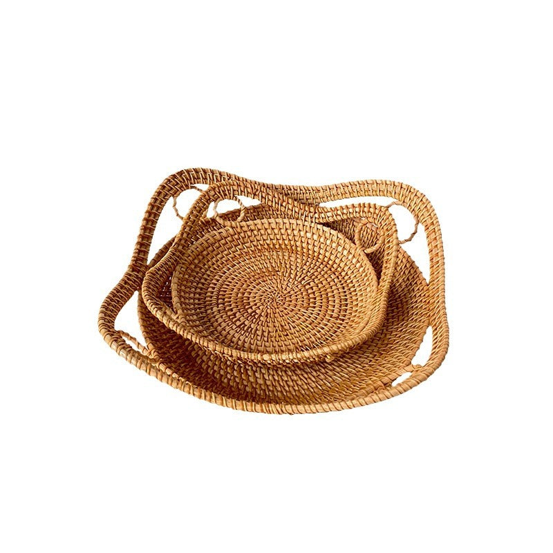 Dames Rotanmand Hartvormig Design 4