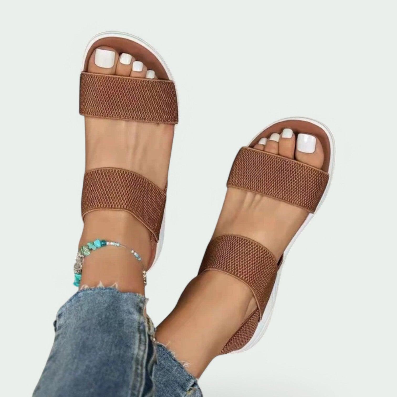 Dames Sandalen Ademend Casual Rubber Zool 4