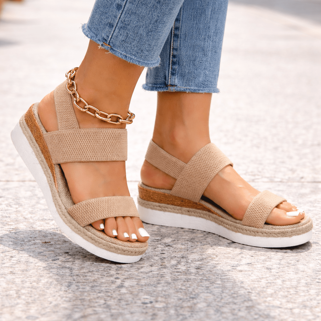 Dames Sandalen Open Sandaalstijl Met Gevoerde Zool 1