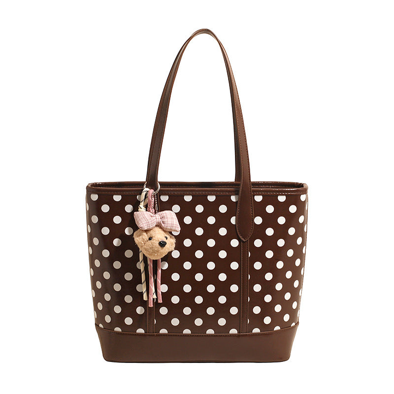 Dames Schoudertas met Stippenprint Casual Design 8