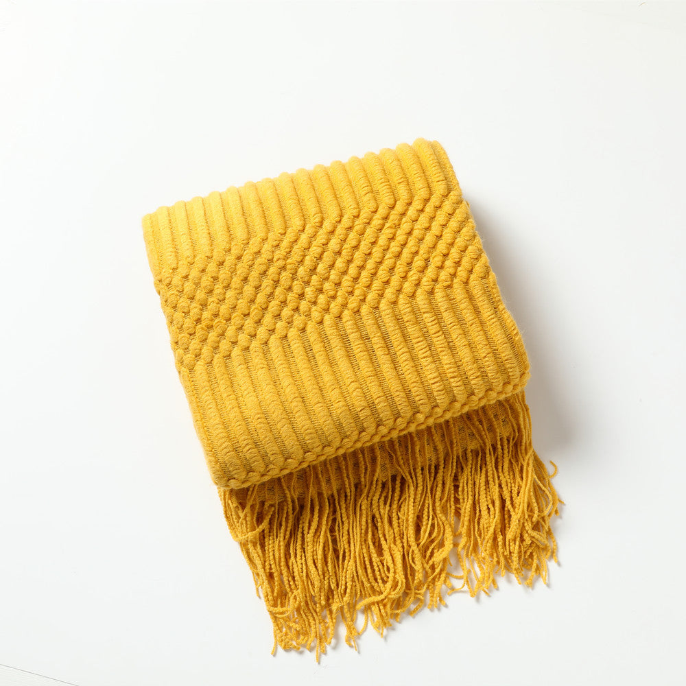 Dames Sjaal Getextureerd Comfortabel Winteraccessoire 8