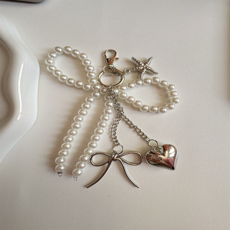 Dames Sleutelhanger Met Parelaccenten 1