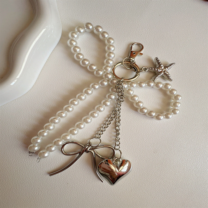 Dames Sleutelhanger Met Parelaccenten 2