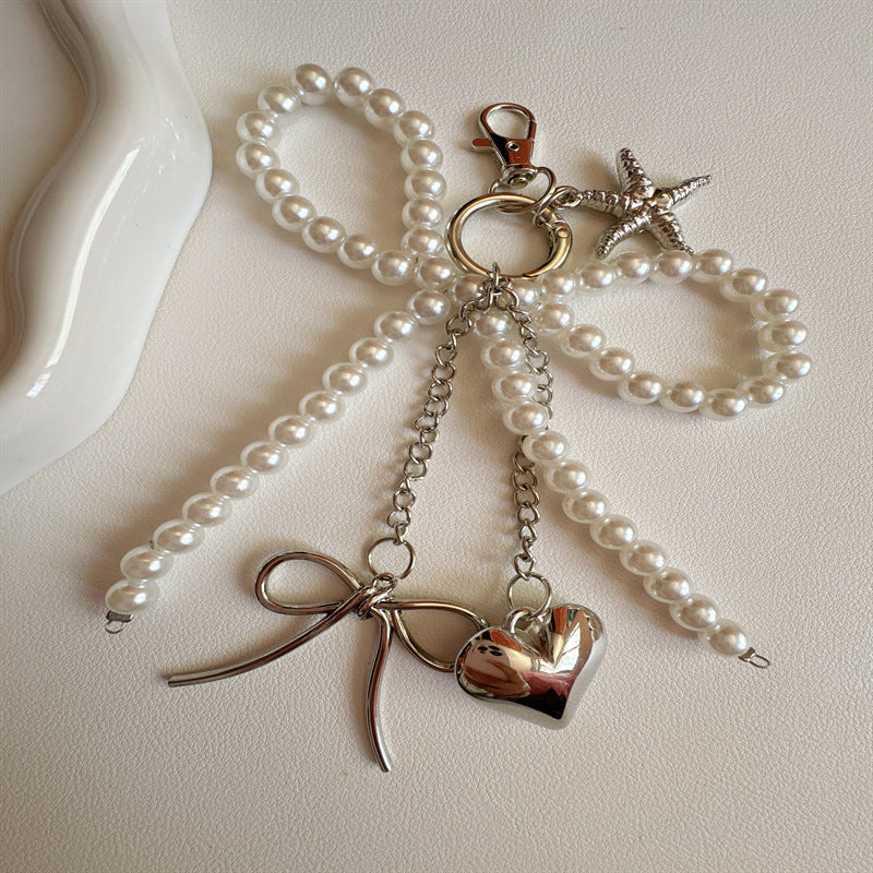 Dames Sleutelhanger Met Parelaccenten 3