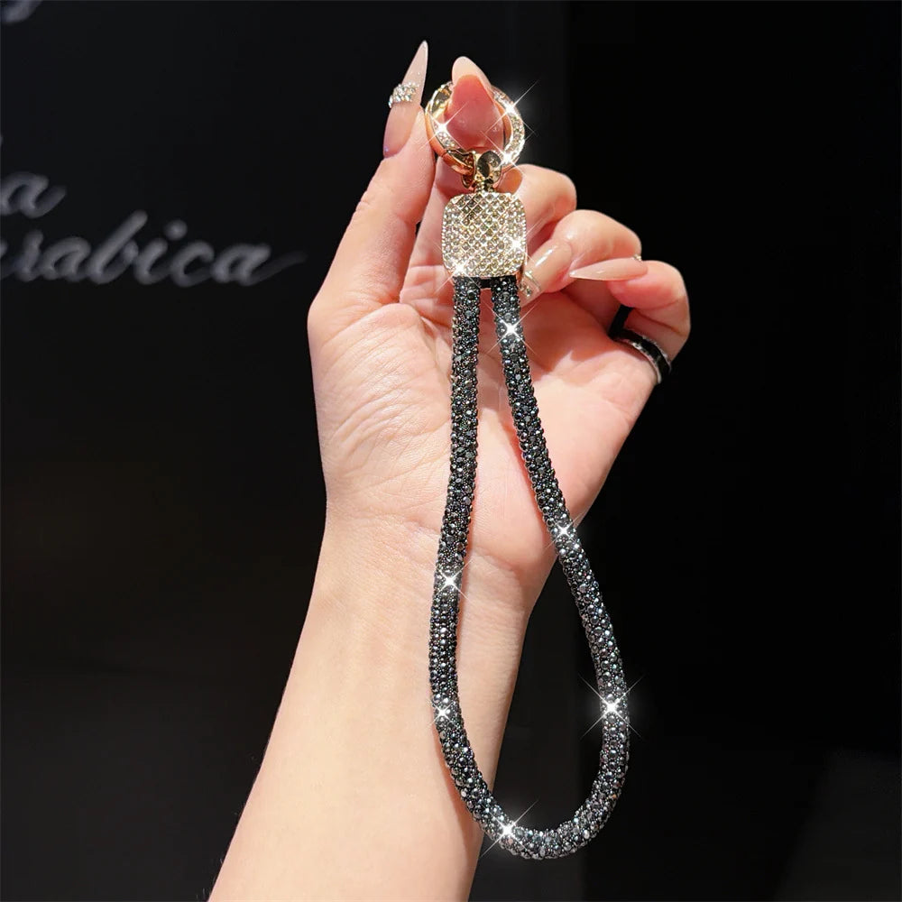 Dames Sleutelhanger Strass Strik Design 5