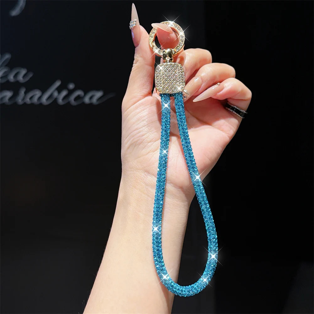 Dames Sleutelhanger Strass Strik Design 9