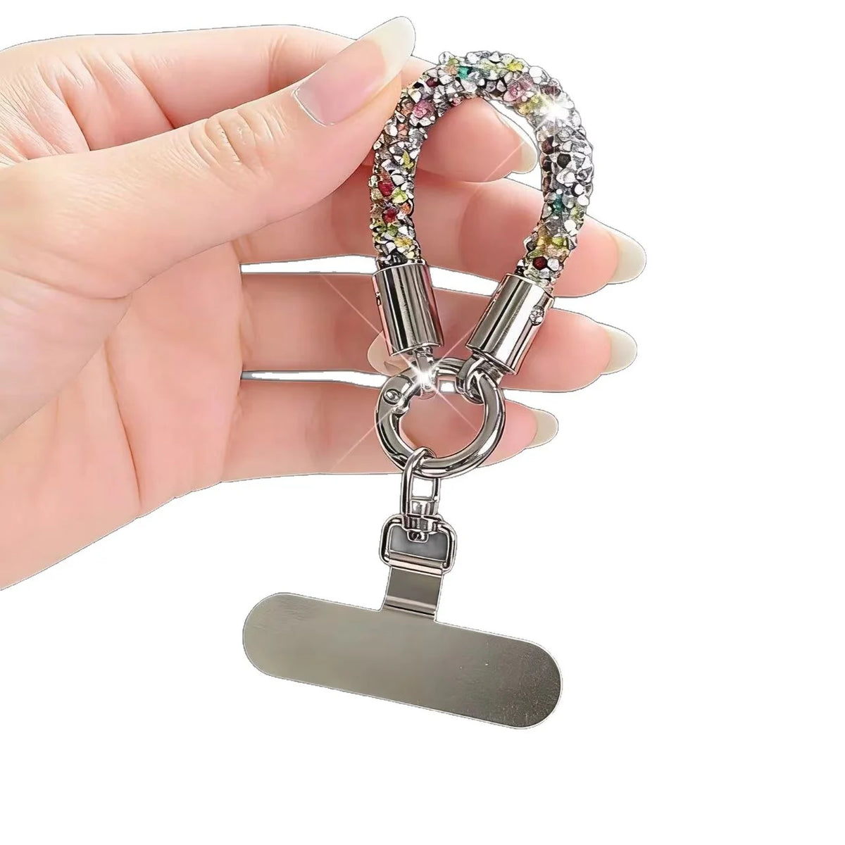 Dames Sleutelhanger met Kristal Accent Verfijnd Design 4