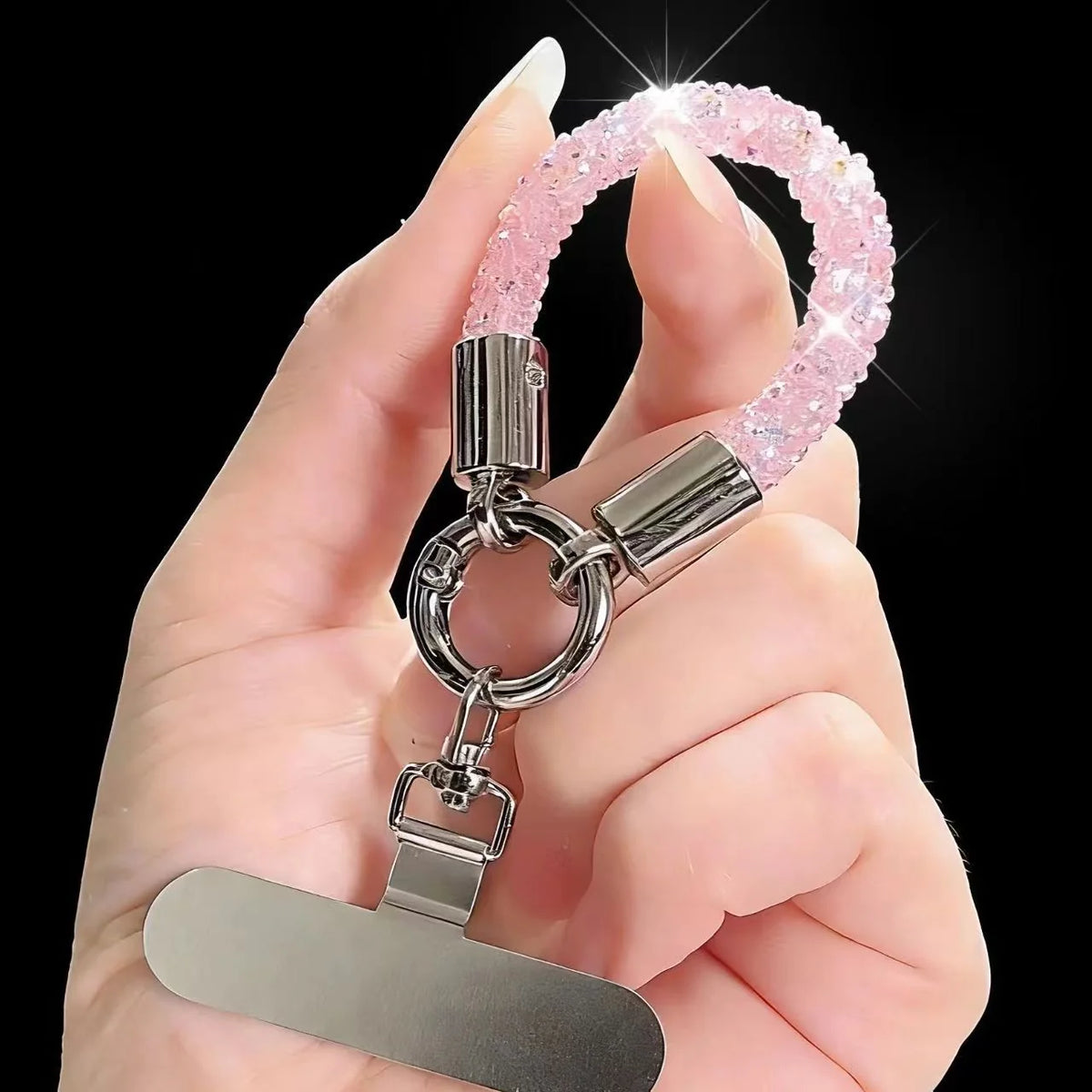 Dames Sleutelhanger met Kristal Accent Verfijnd Design 5