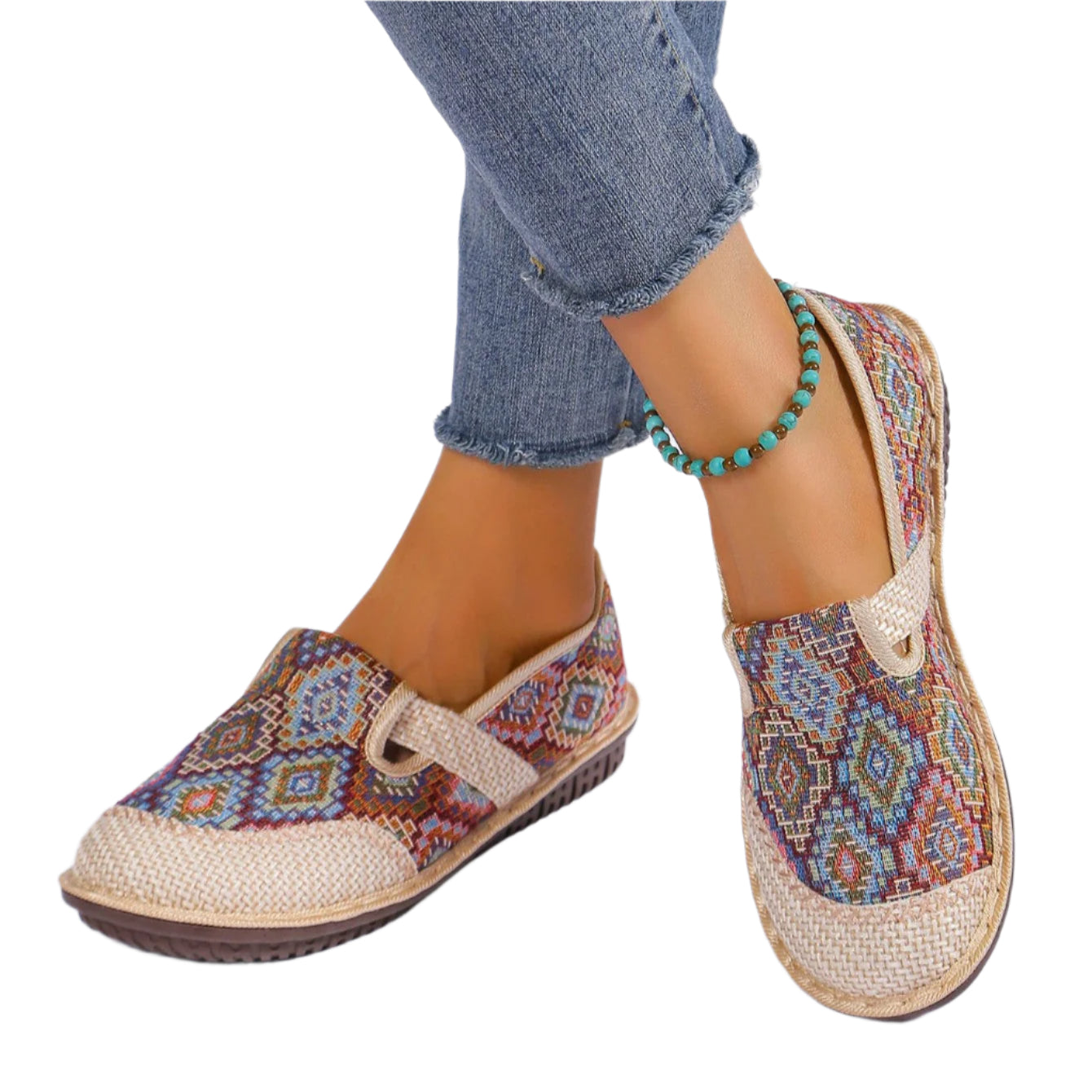 Dames Slip-On Schoenen Comfortabel Ademend 0