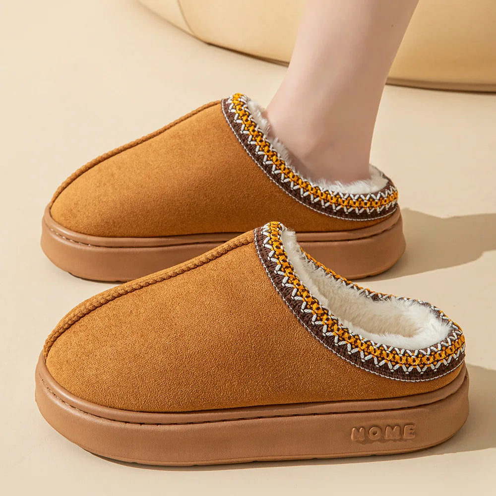Dames Slippers Winter met Zachte Voering en Antislip Zool Casual 3