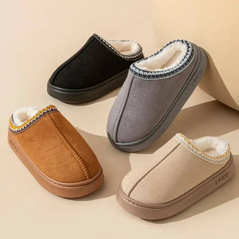 Dames Slippers Winter met Zachte Voering en Antislip Zool Casual 4