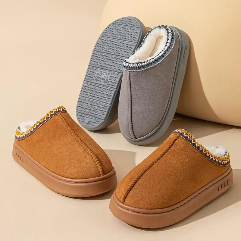 Dames Slippers Winter met Zachte Voering en Antislip Zool Casual 6