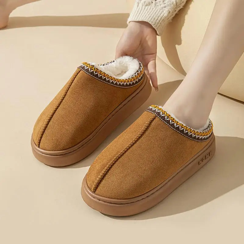 Dames Slippers Winter met Zachte Voering en Antislip Zool Casual 8