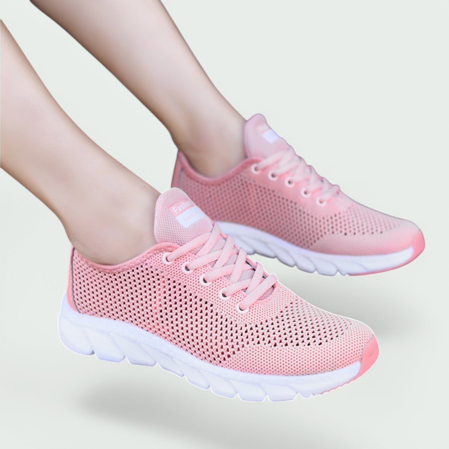 Dames Sneakers Ademend Comfortabel Rubber Zool 8