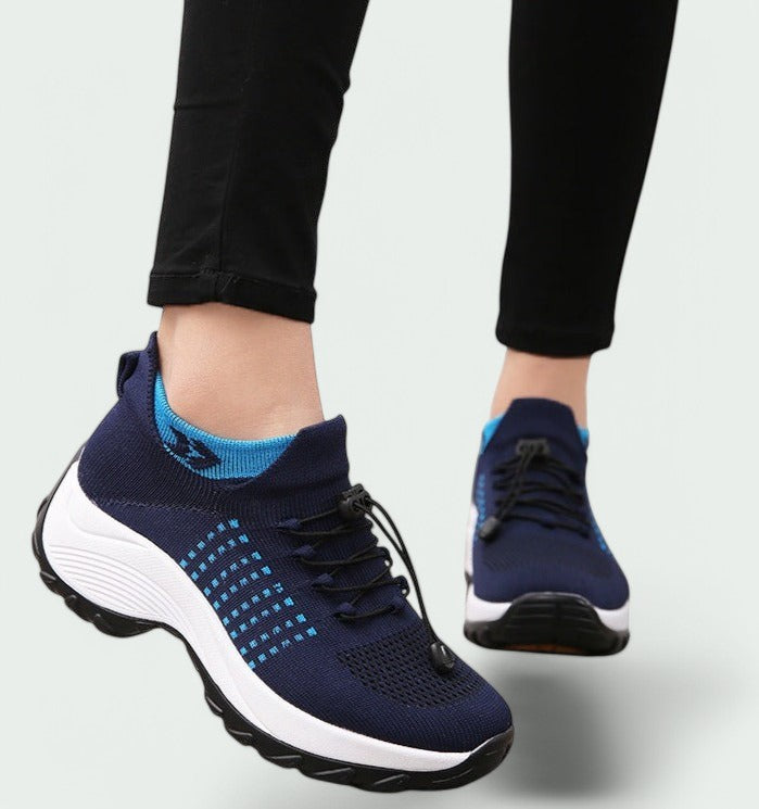 Dames Sneakers Ademend Mesh Comfort met Antislipzool en Gewatteerde Zool 10