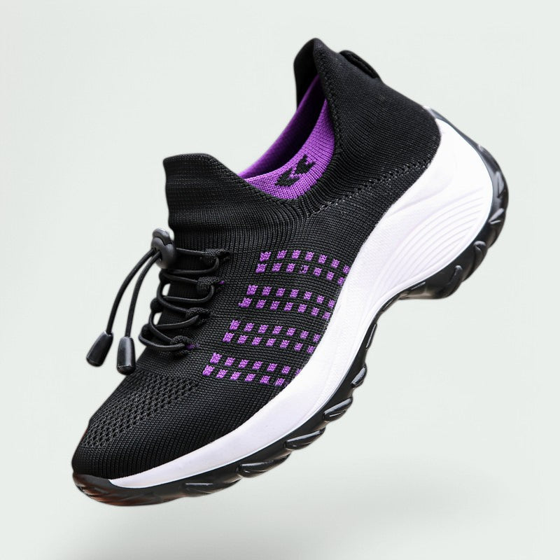 Dames Sneakers Ademend Mesh Comfort met Antislipzool en Gewatteerde Zool 5