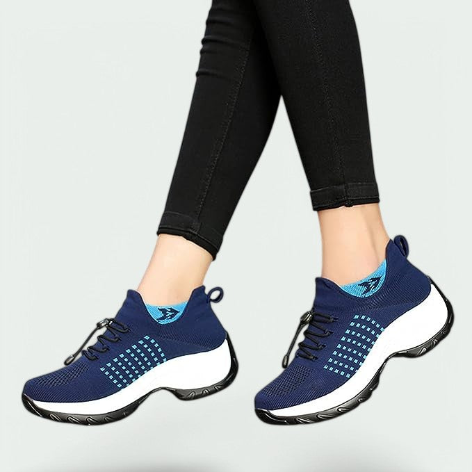 Dames Sneakers Ademend Mesh Comfort met Antislipzool en Gewatteerde Zool 6