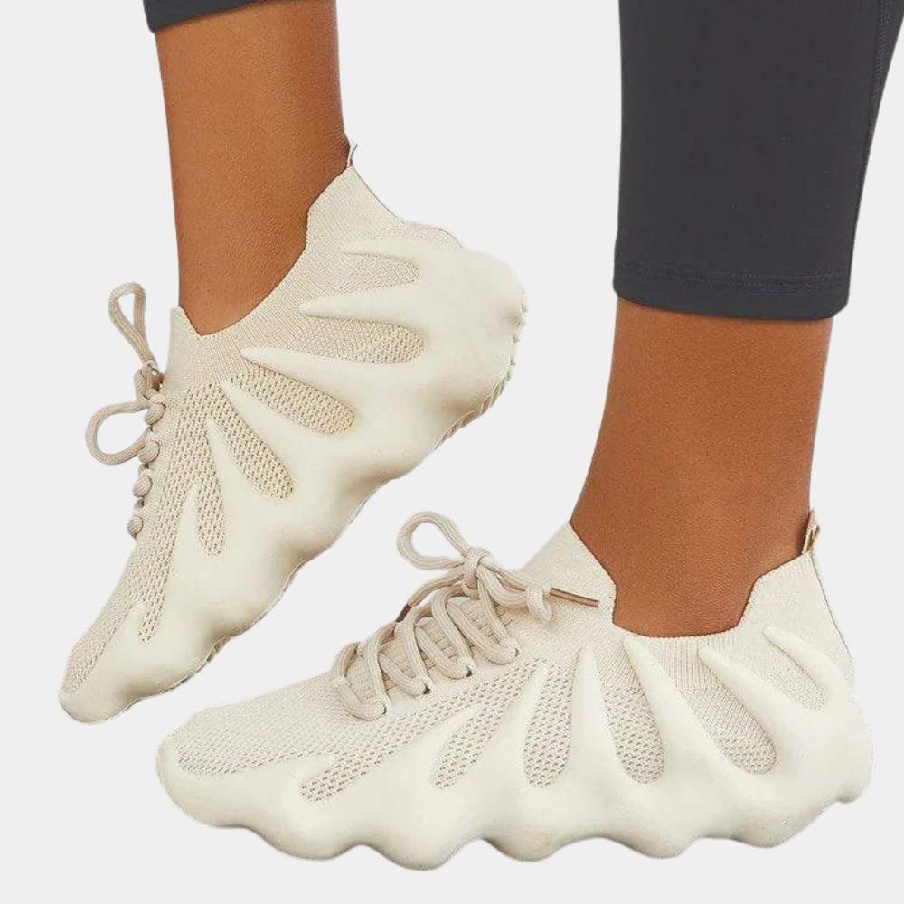 Dames Sneakers Met Ademend Ontwerp 0