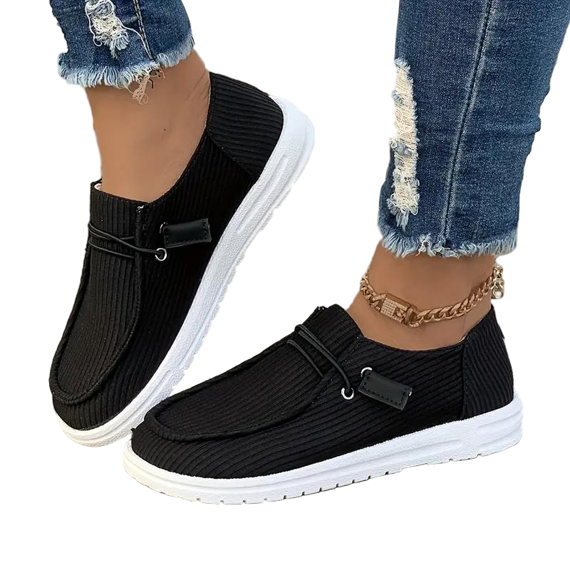 Dames Sneakers Slip-On Casual Hoogwaardige Stoffen 0