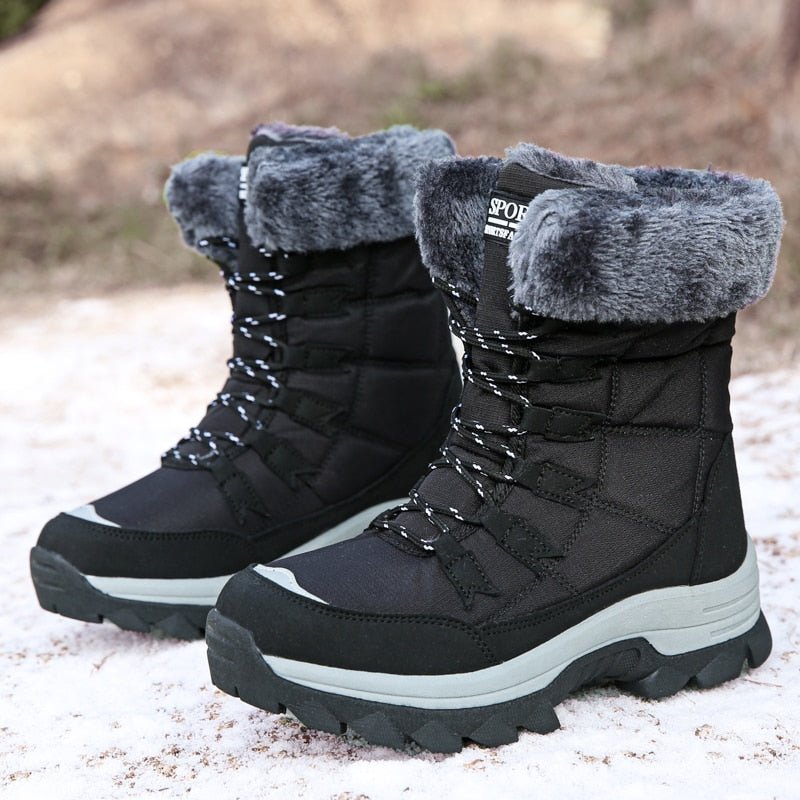 Dames Snowboots Warm Gevoerd 8