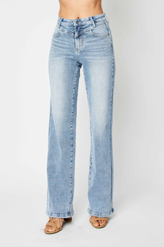 Dames Spijkerbroek Hoge Taille Retro Denim 2