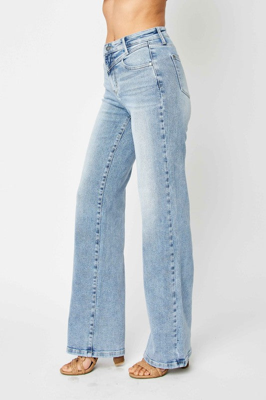 Dames Spijkerbroek Hoge Taille Retro Denim 4