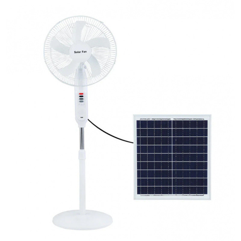 Dames Staande Ventilator Zonne-energie Met Afstandsbediening 4