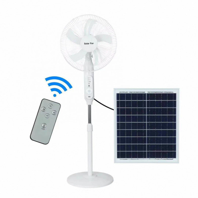 Dames Staande Ventilator Zonne-energie Met Afstandsbediening 5