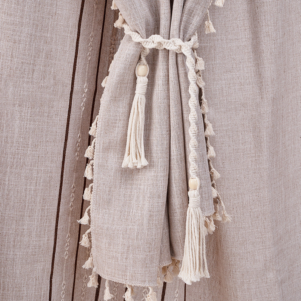 Dames Strandjurk Boho Lichtgewicht Cover-up 0