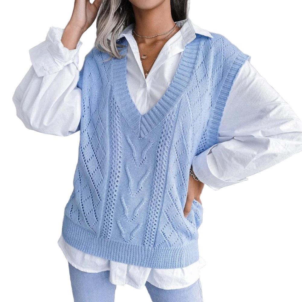 Dames Strikvest Modern en Comfortabel 0