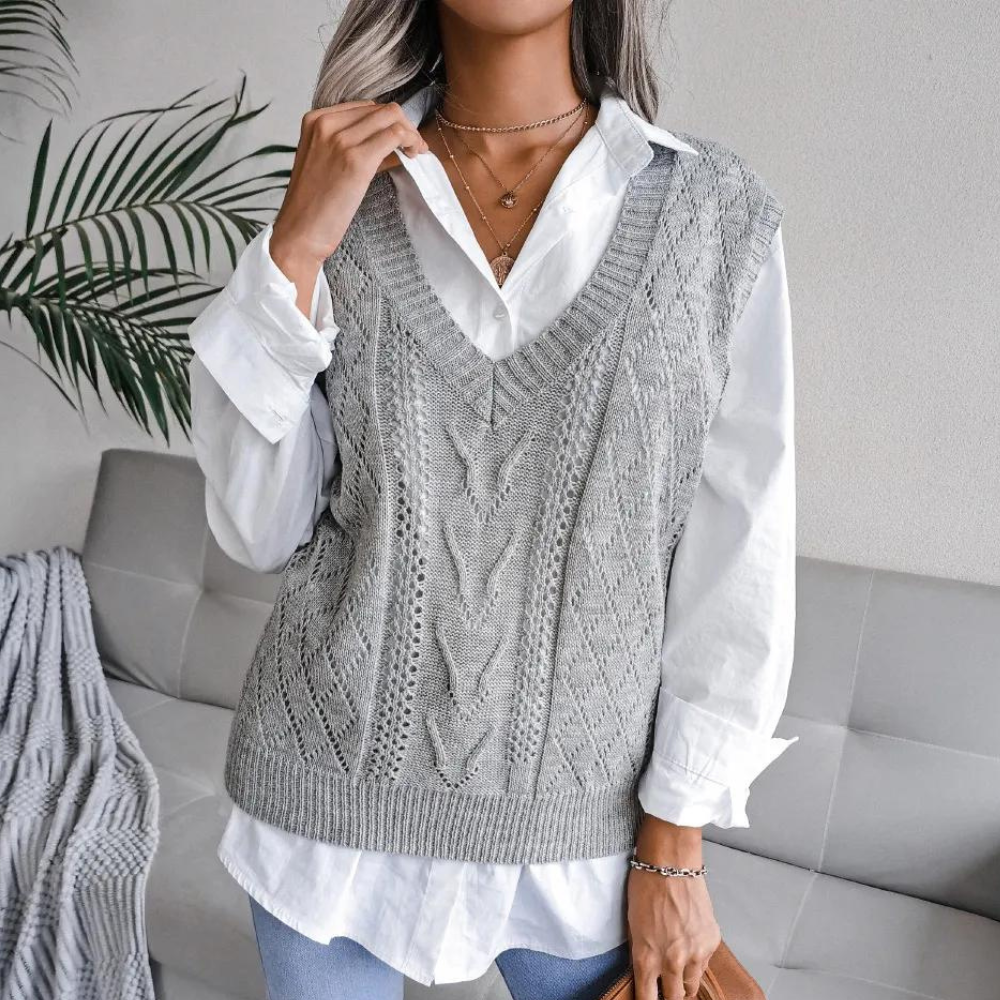 Dames Strikvest Modern en Comfortabel 1