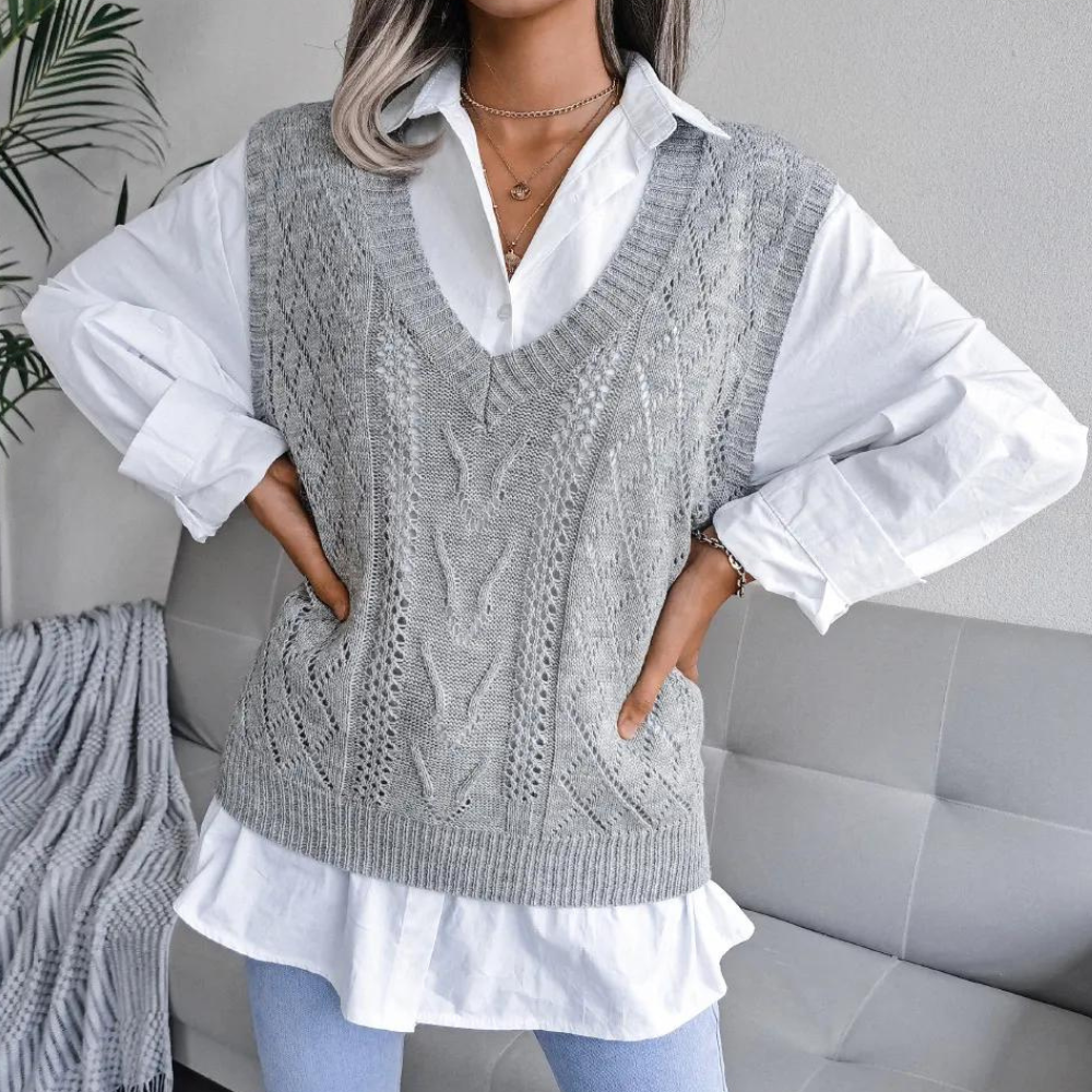 Dames Strikvest Modern en Comfortabel 2