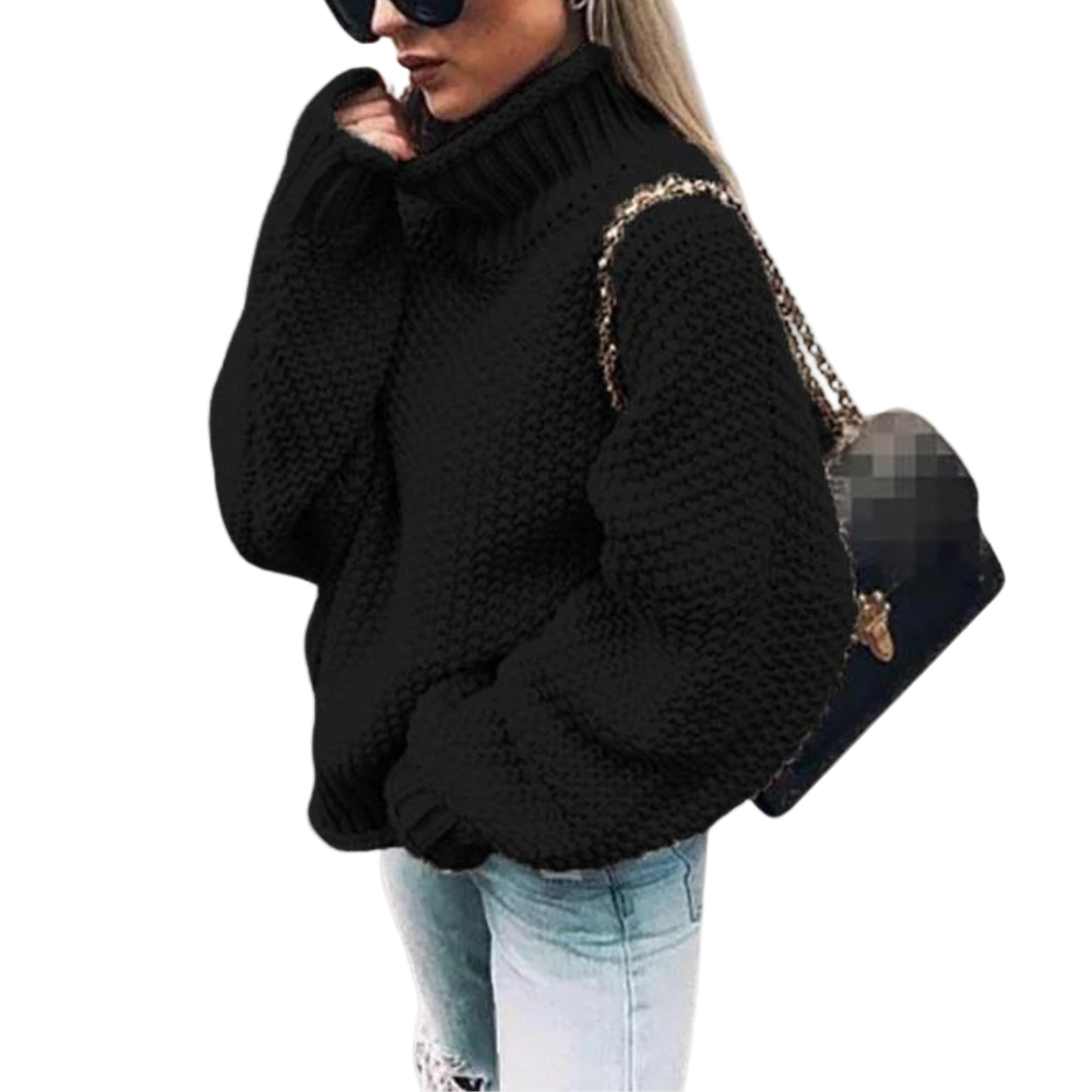 Dames Sweater Dikke Stof Casual voor Koude Dagen 0