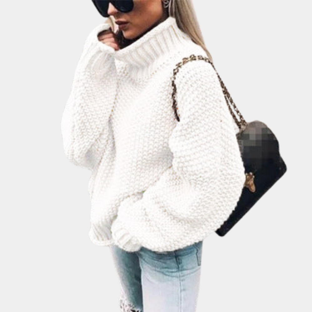 Dames Sweater Dikke Stof Casual voor Koude Dagen 4