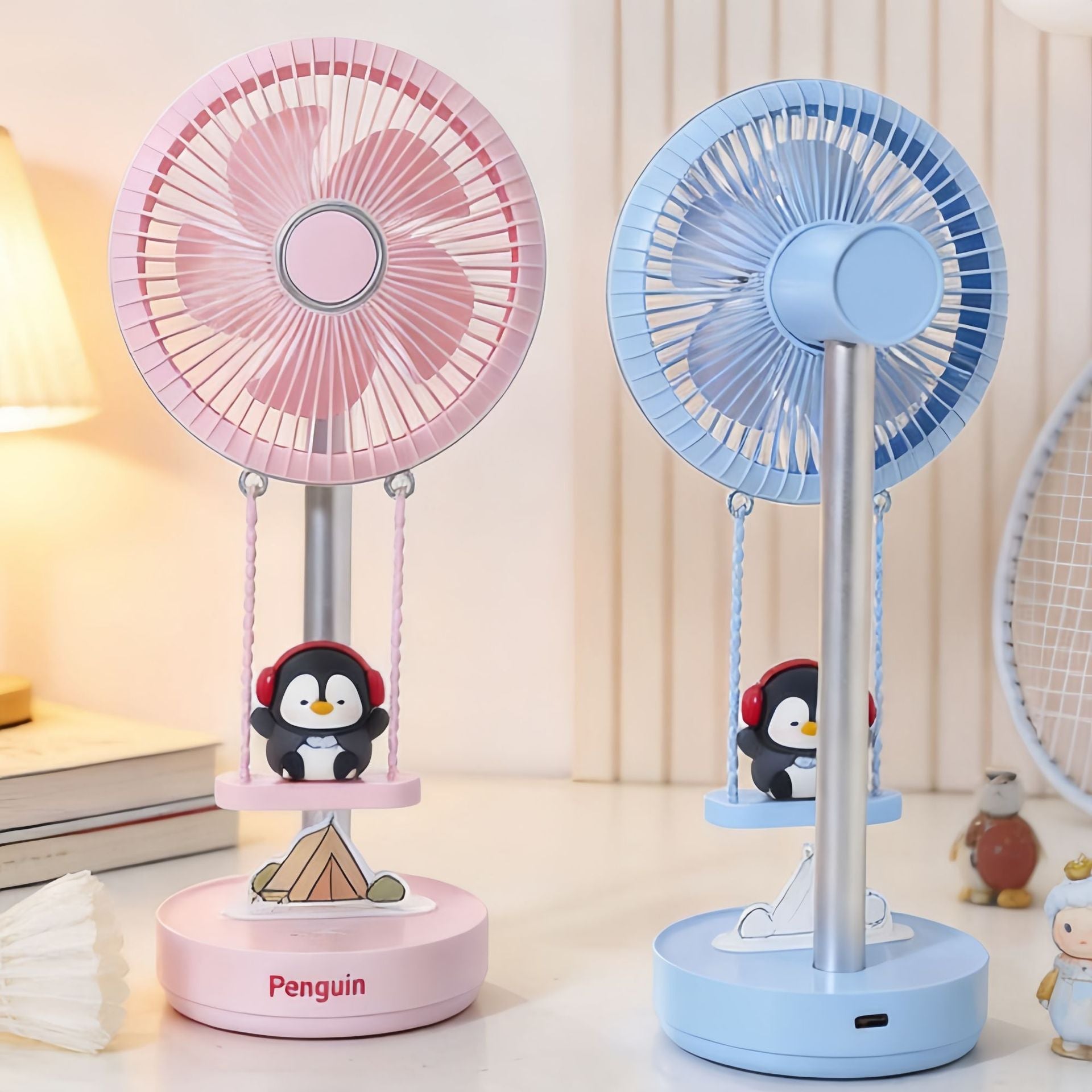 Dames Tafelventilator met Dierenmotief 1
