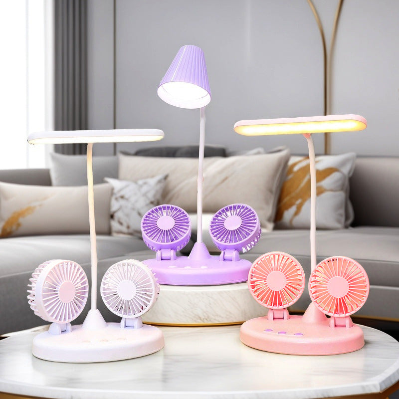 Dames Tafelventilator met LED-verlichting 2