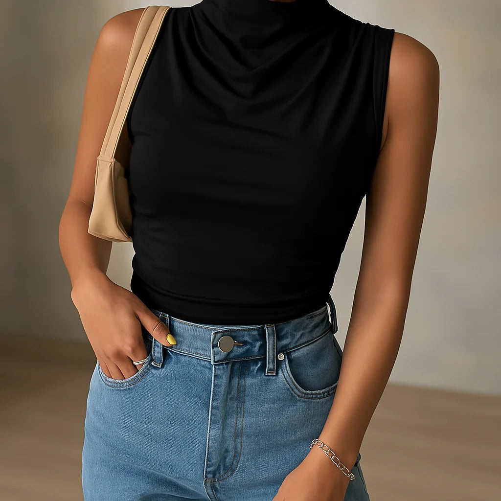 Dames Tanktop Klassiek Mouwloos 2