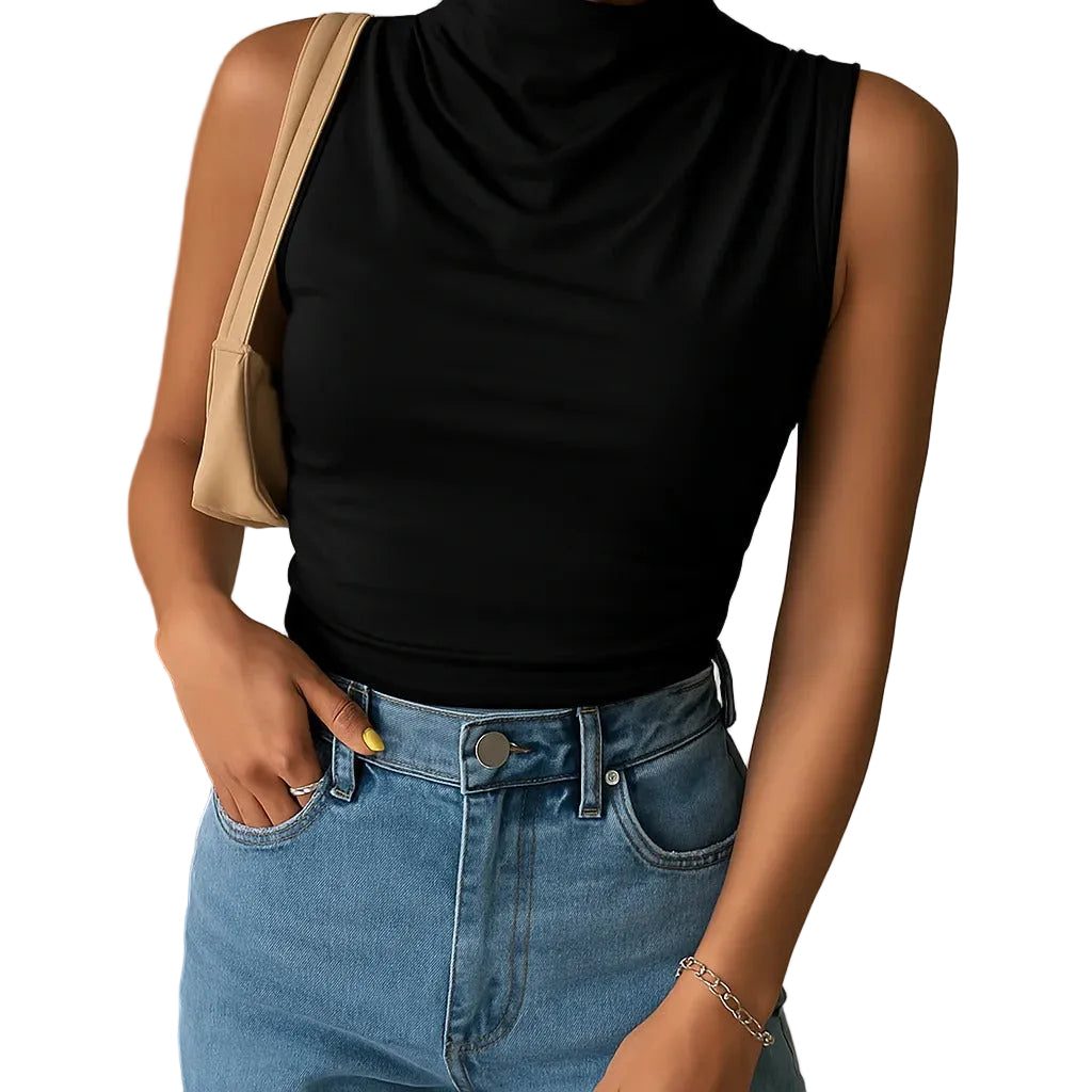 Dames Tanktop Klassiek Mouwloos 2