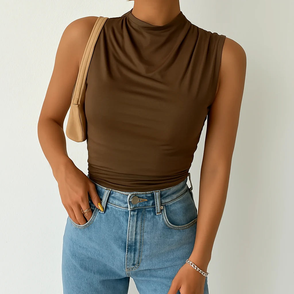 Dames Tanktop Klassiek Mouwloos 4