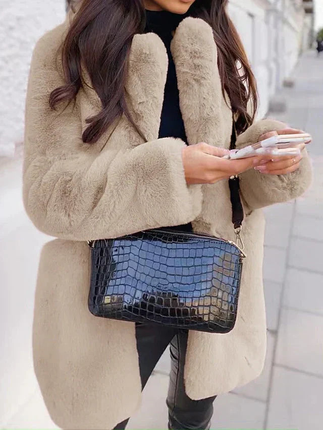 Dames Teddy Coat Oversized Stijl 5