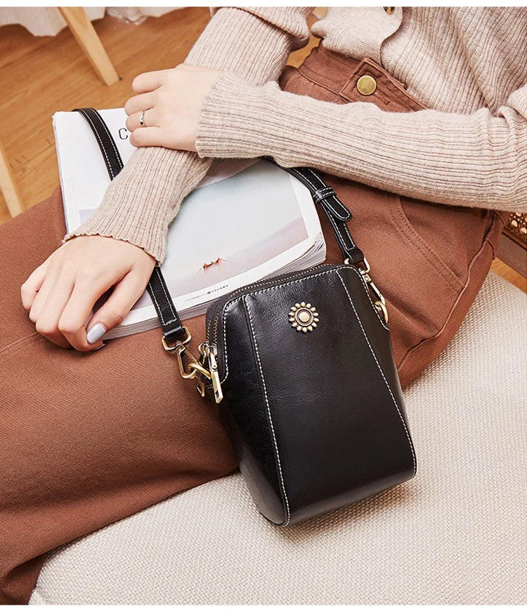 Dames Telefoonhoes Verticale Stijl 9