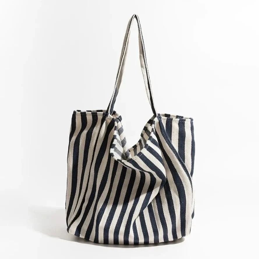 Dames Tote Bag Gestreept Modern Ontwerp 13