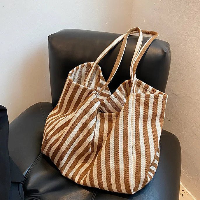 Dames Tote Bag Gestreept Modern Ontwerp 4