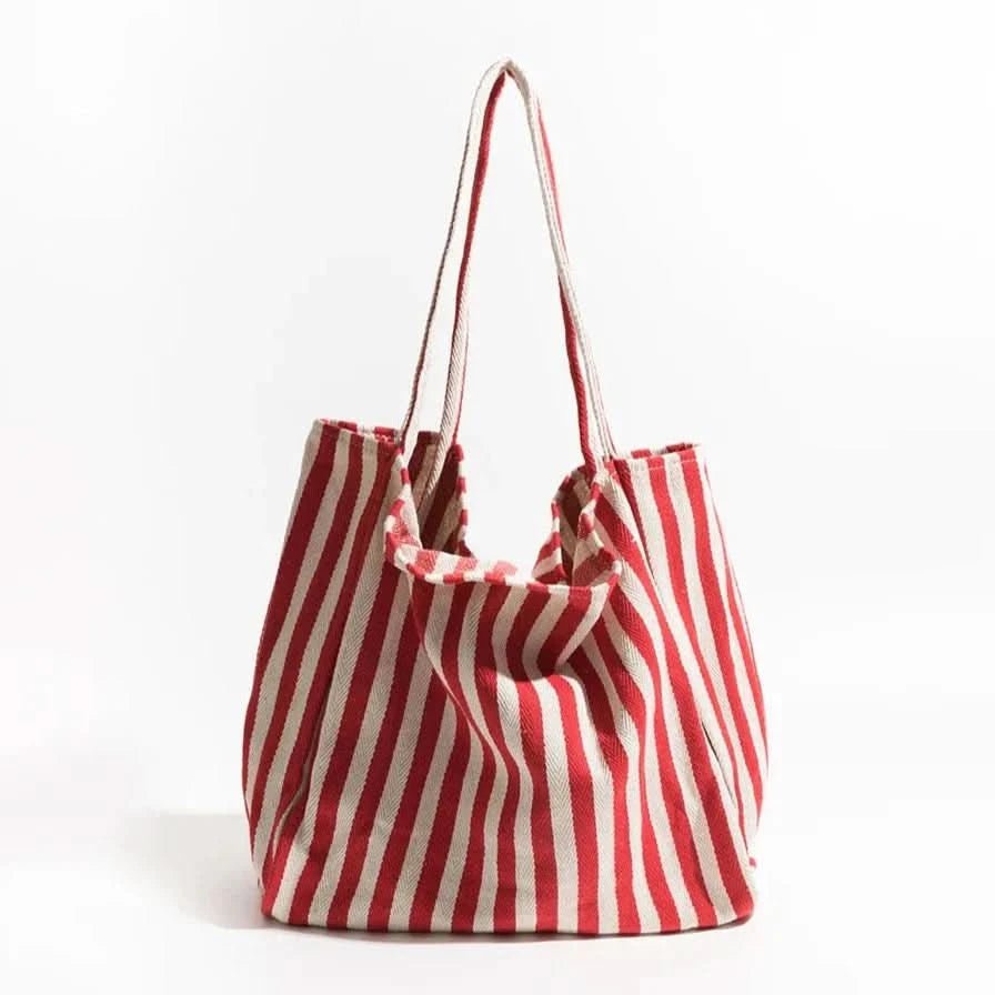Dames Tote Bag Gestreept Modern Ontwerp 9