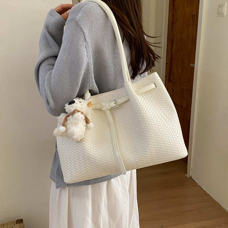 Dames Tote Bag Textuur Design Ruime Draagtas 1