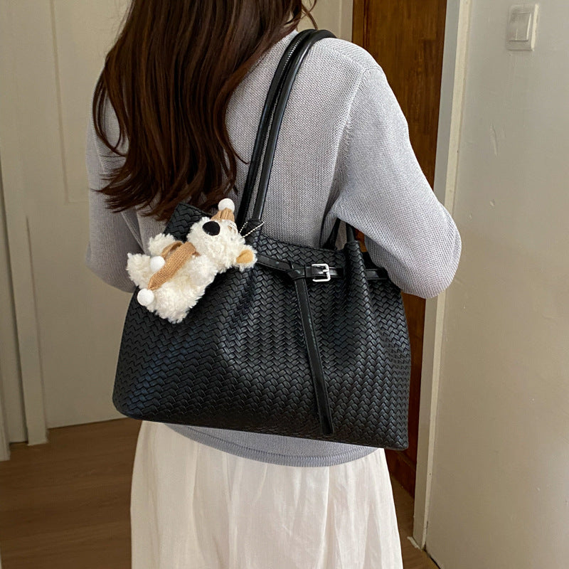 Dames Tote Bag Textuur Design Ruime Draagtas 2