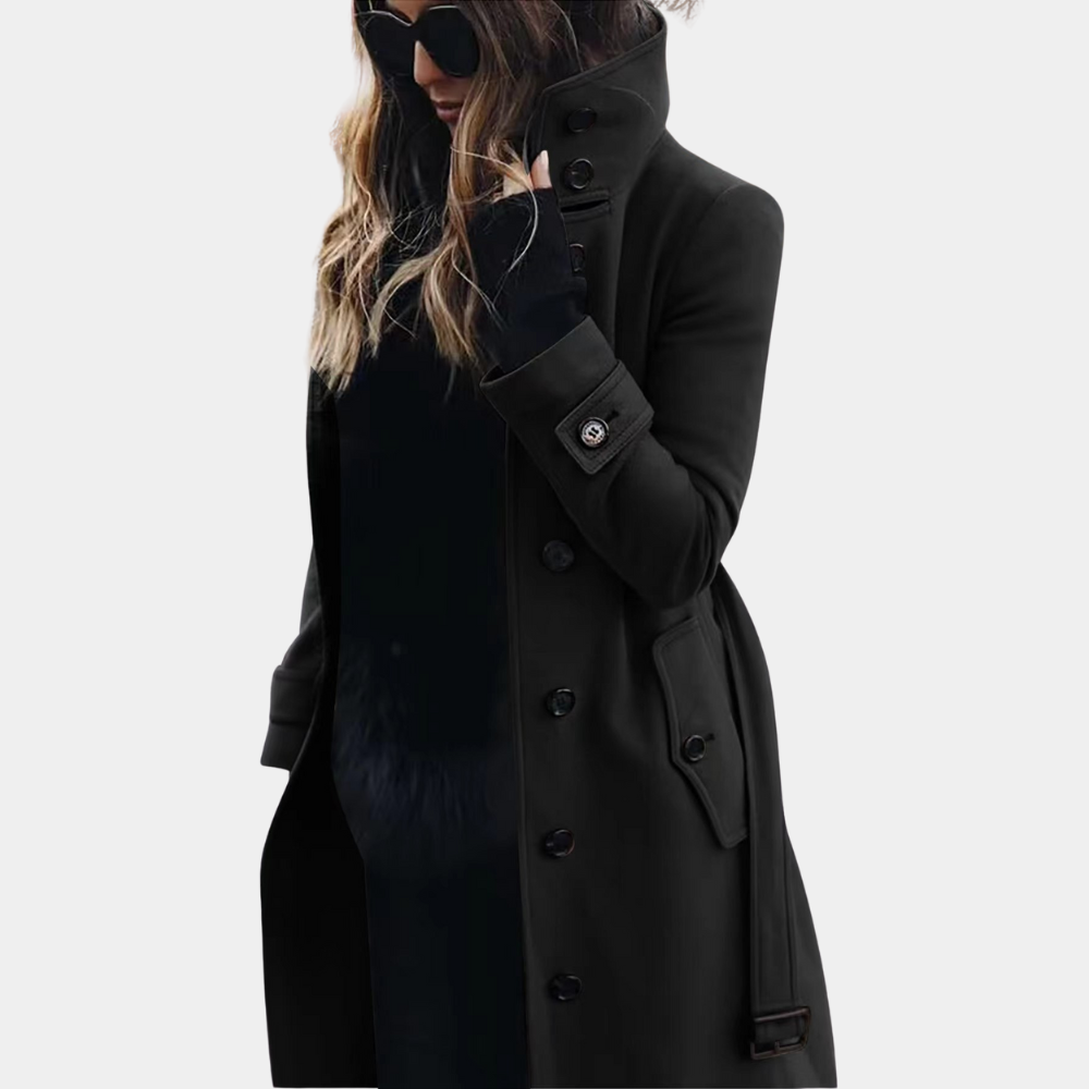 Dames Trenchcoat Oona - Stijlvol en Warm 2